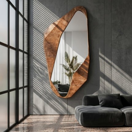 Wood Mirror